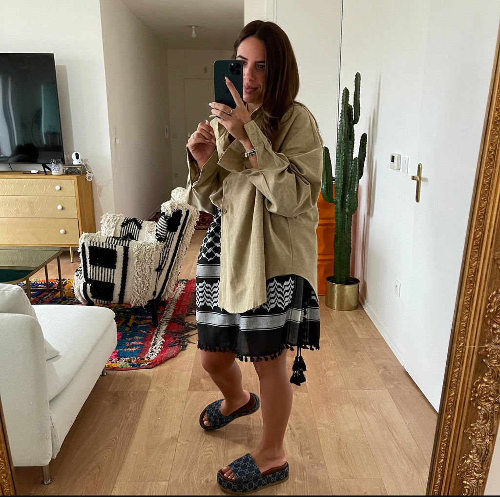 Jupe KEFFIEH Limited Edition Noir