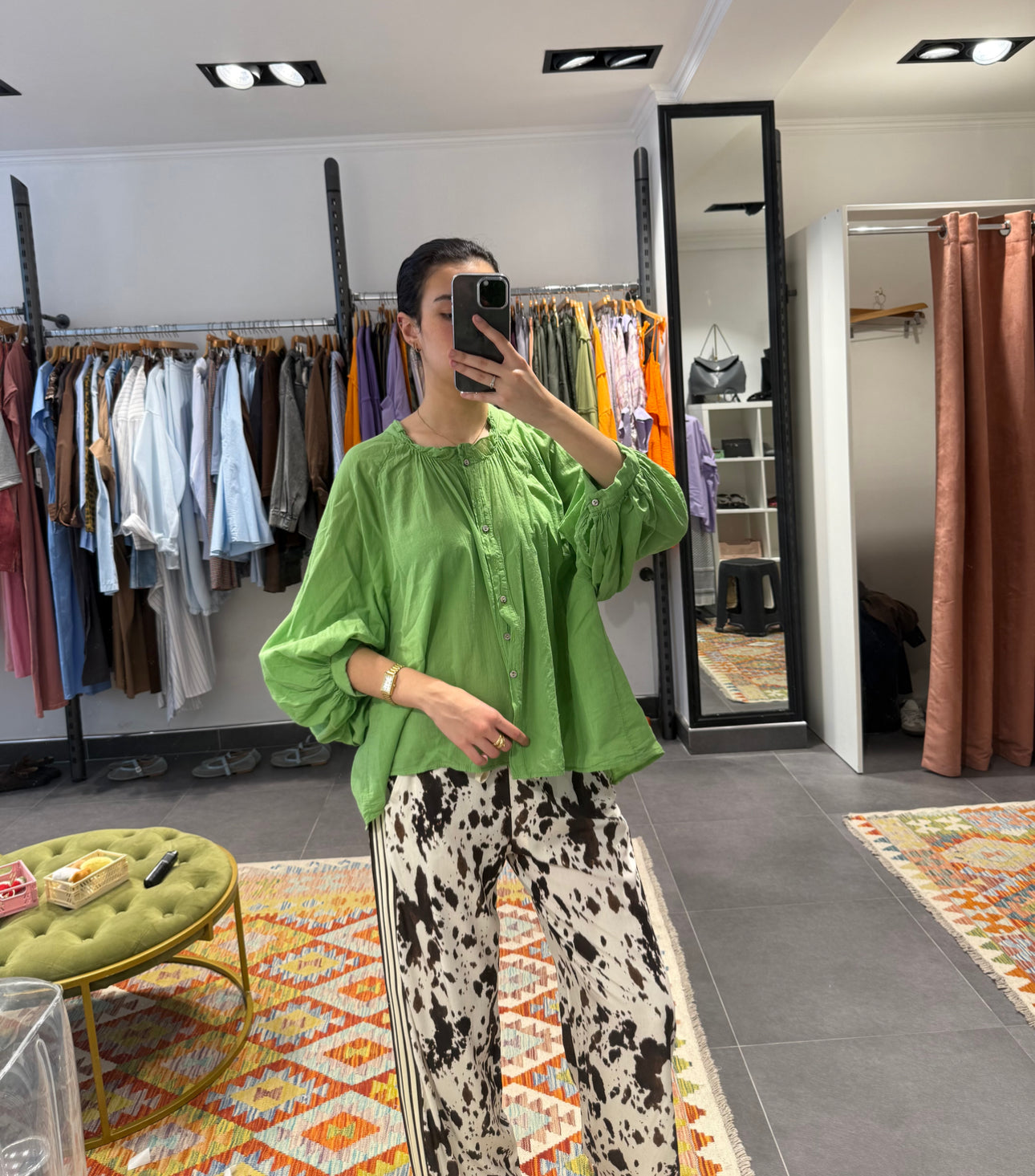 Blouse NICE Vert