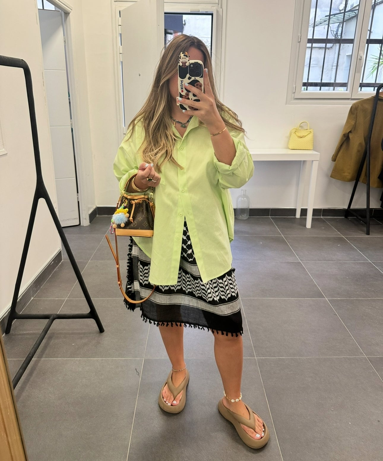 Chemise GUM Pistache