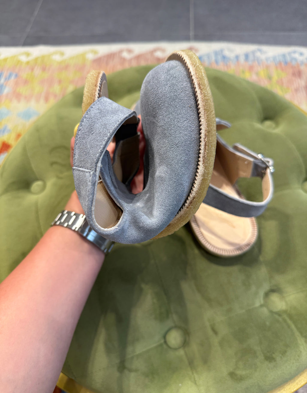 Mules ZAMKOVA SOUPLES Gris