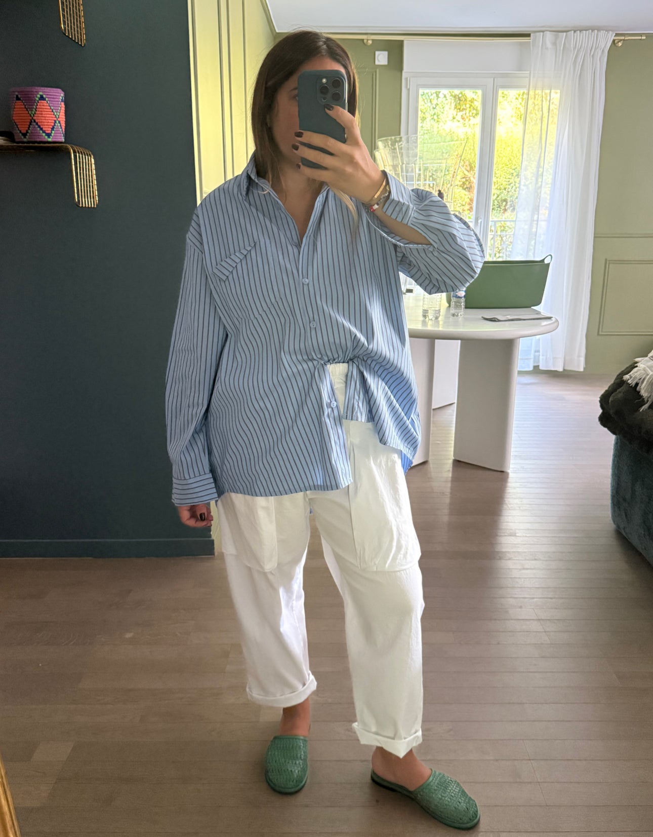 Chemise CLAM Bleu