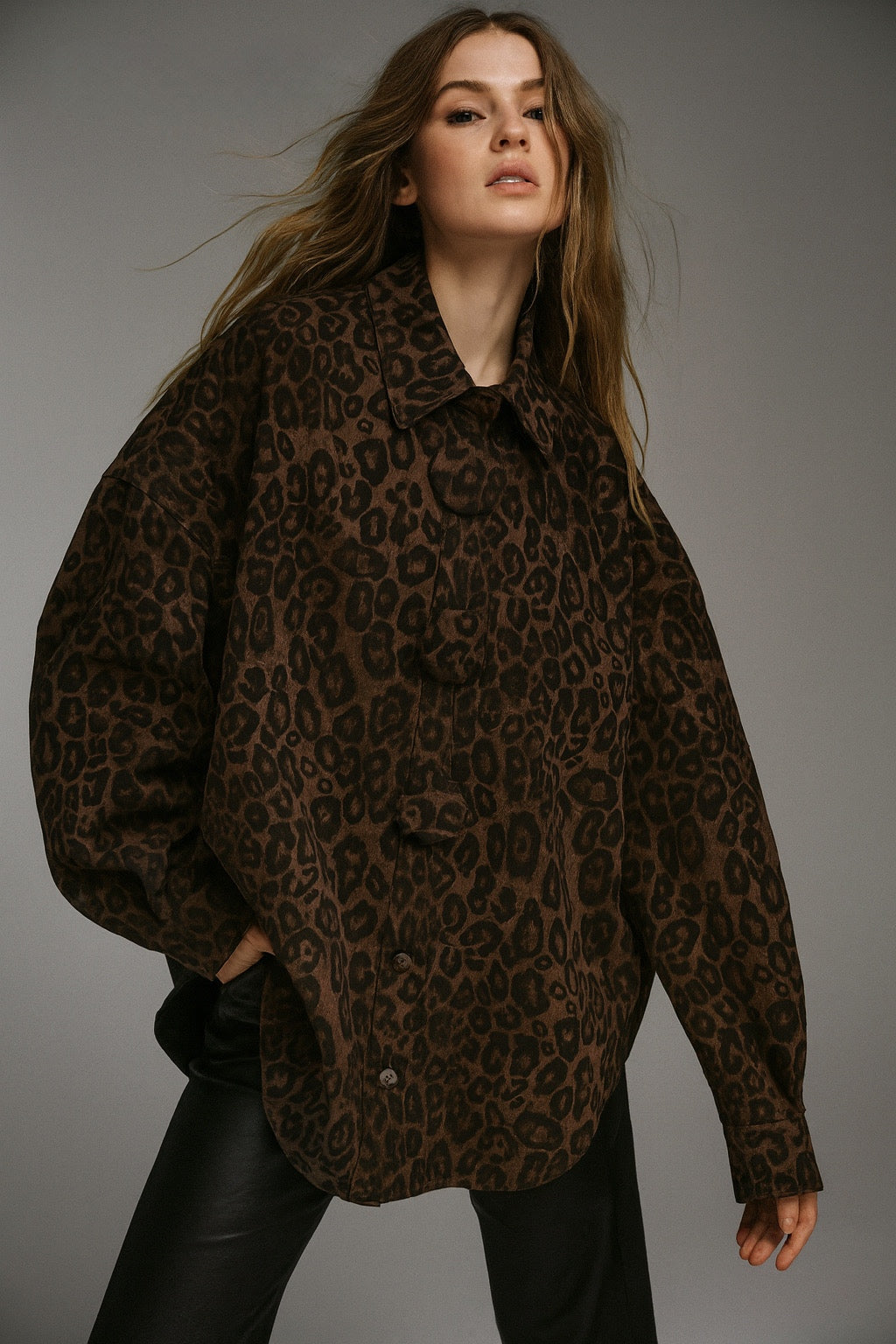 Veste JEAN Leopard