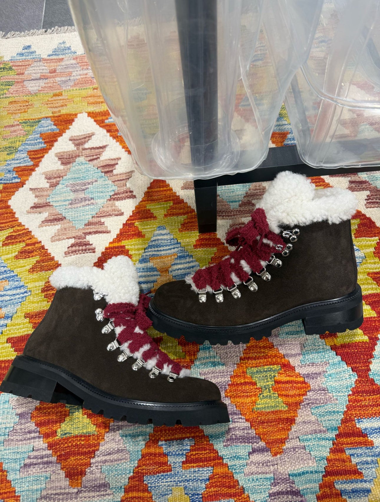 Boots FLEECE Chocolat
