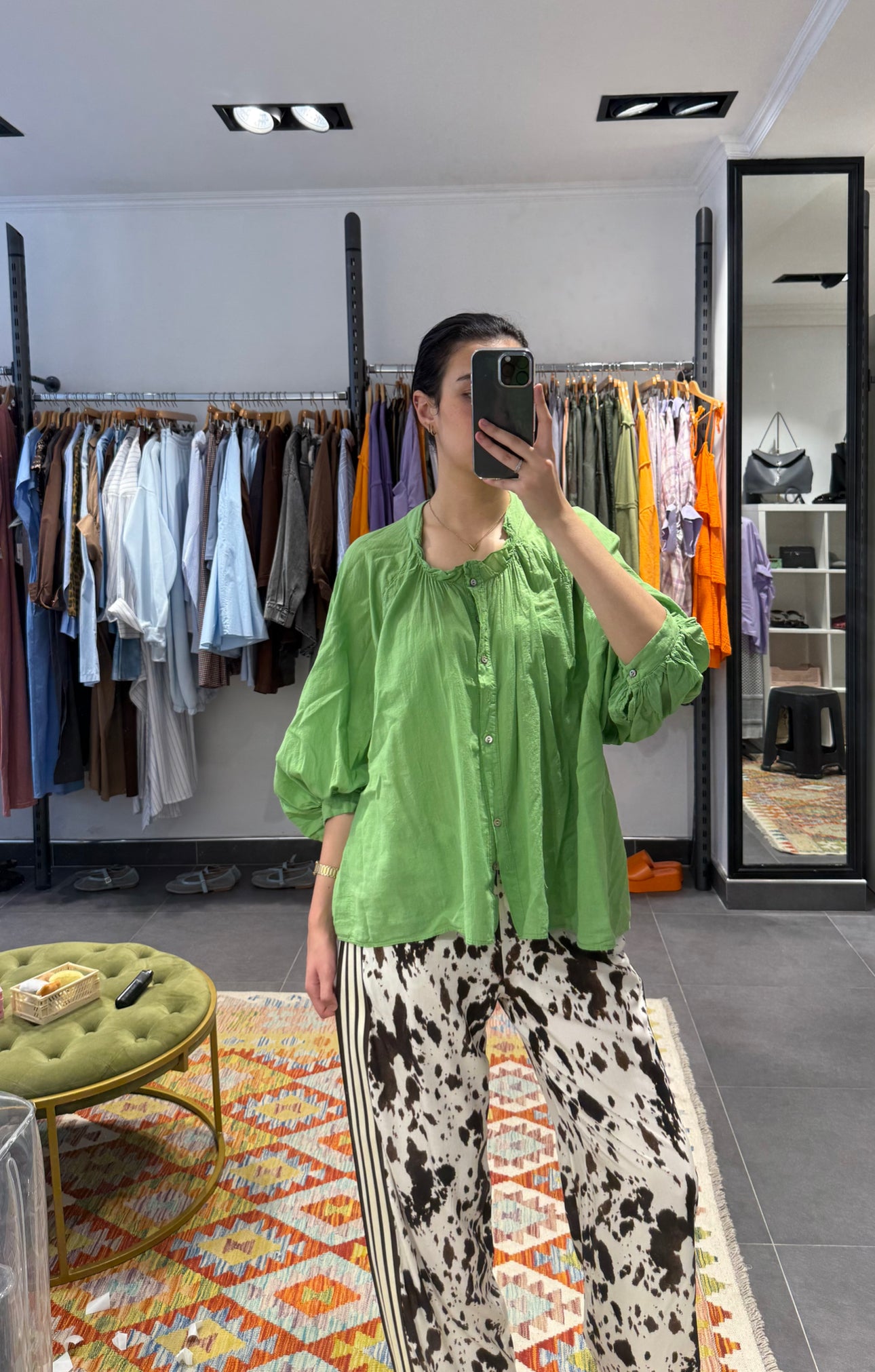 Blouse NICE Vert