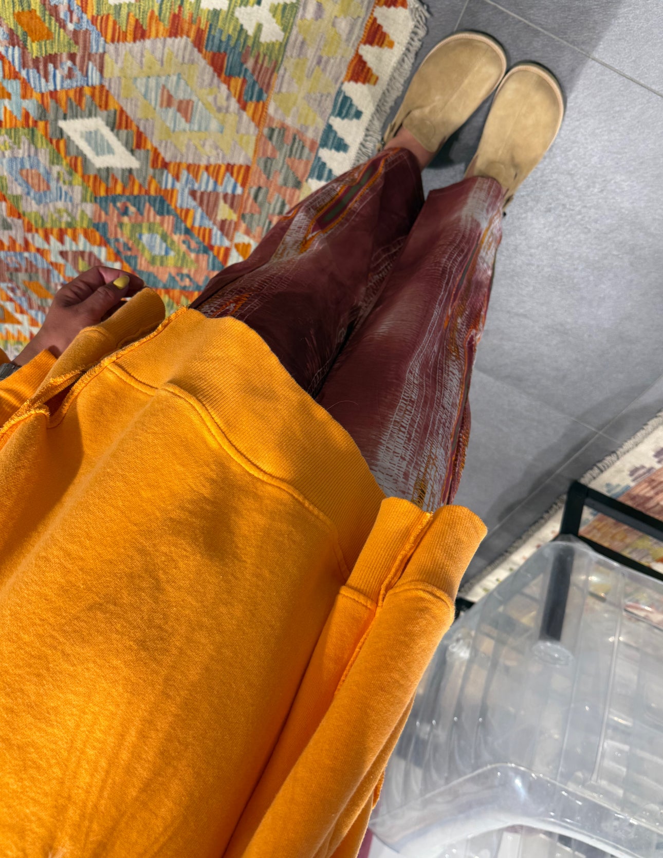 Pantalon AMBY Rouge