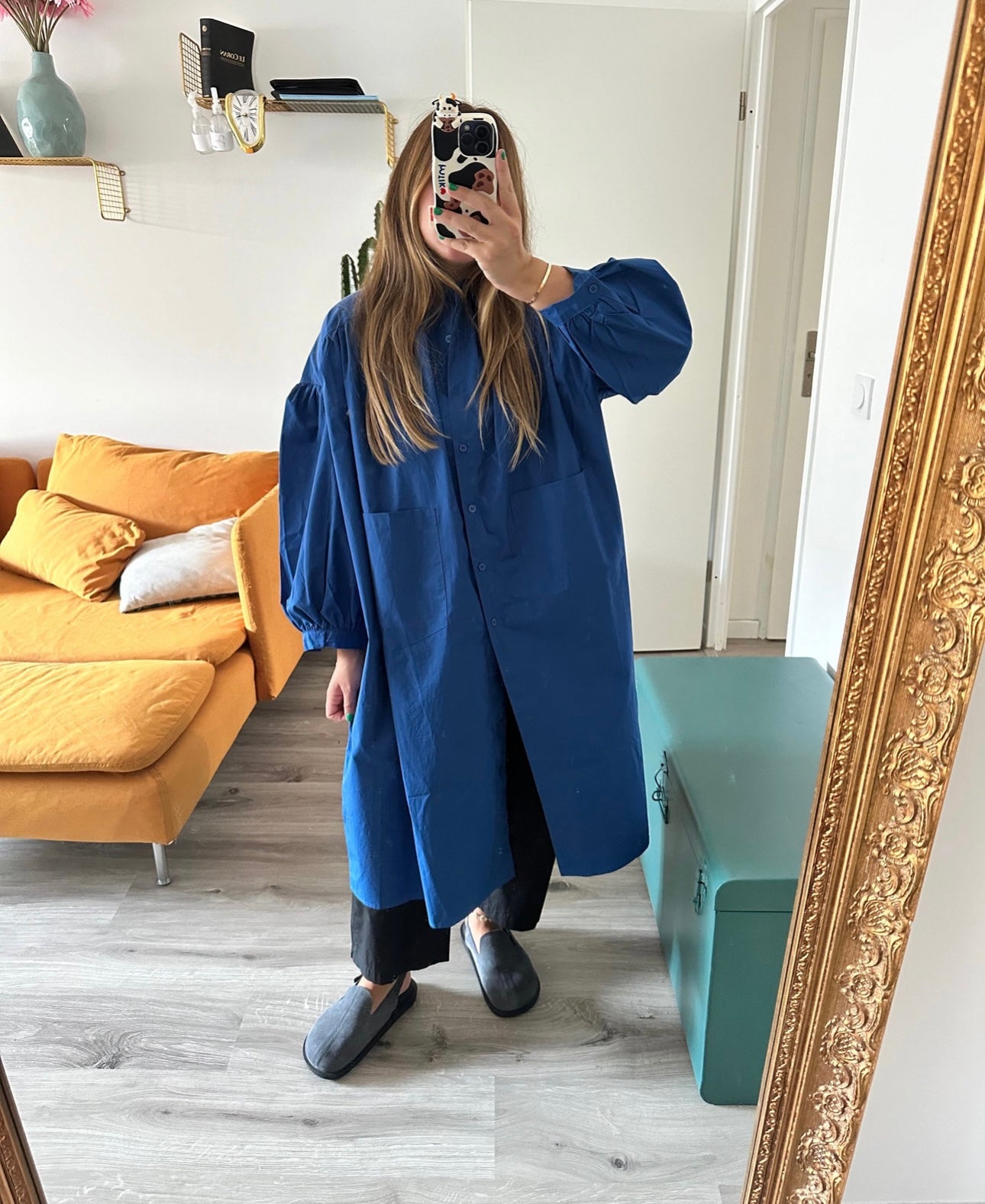 Chemise MEY Bleu Roi