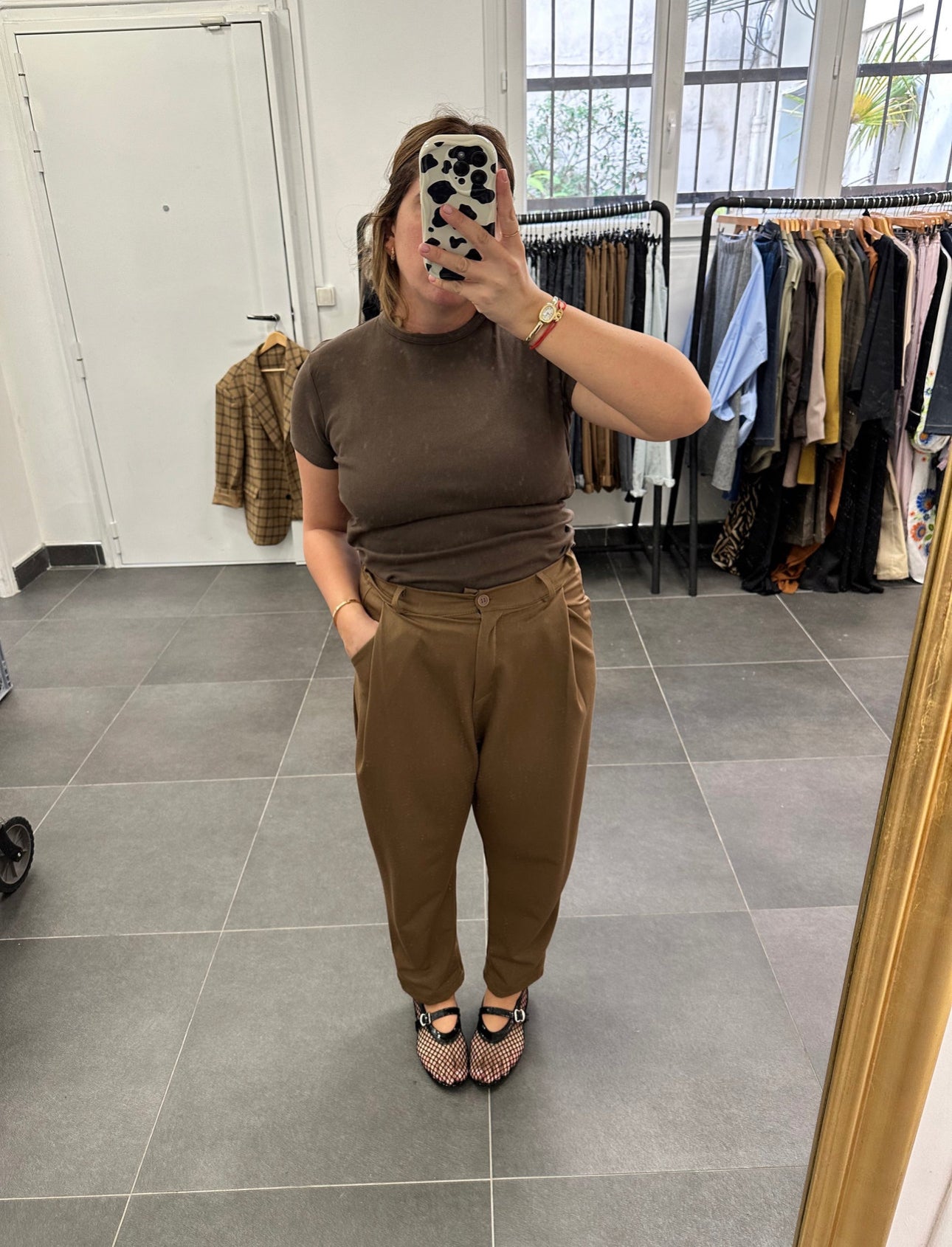 Pantalon SAROUEL Camel