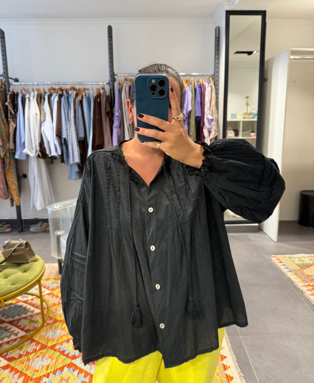Blouse BOHEME Noir