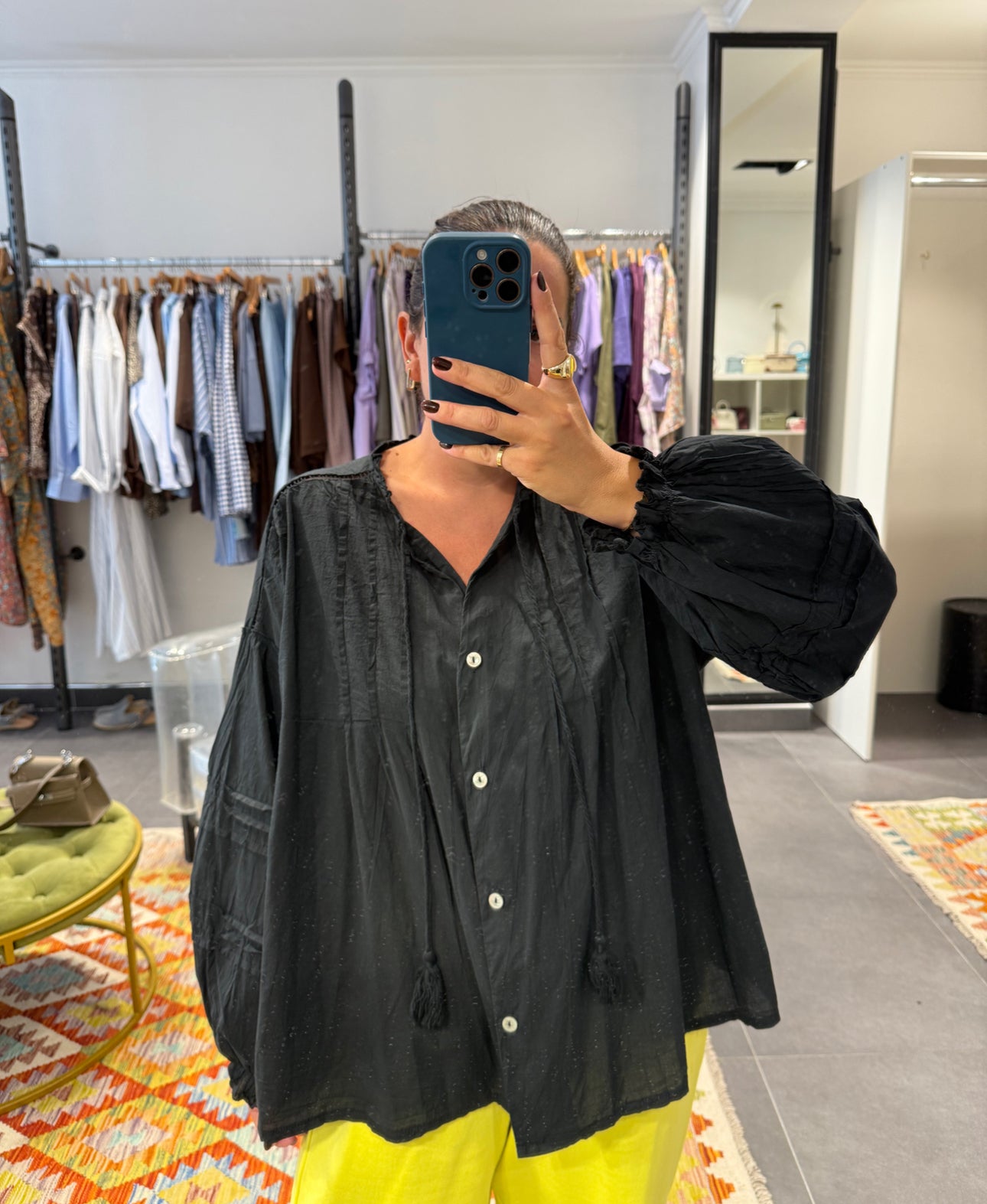 Blouse BOHEME Noir