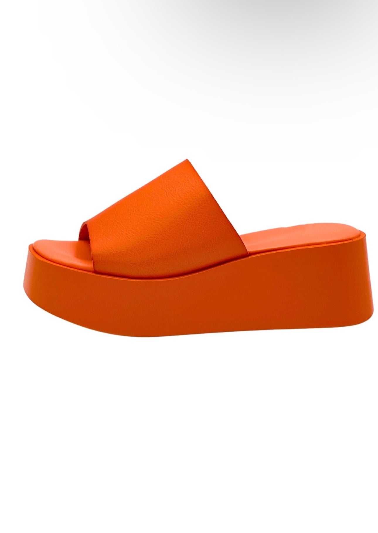 Chaussures PLATEFORME Orange