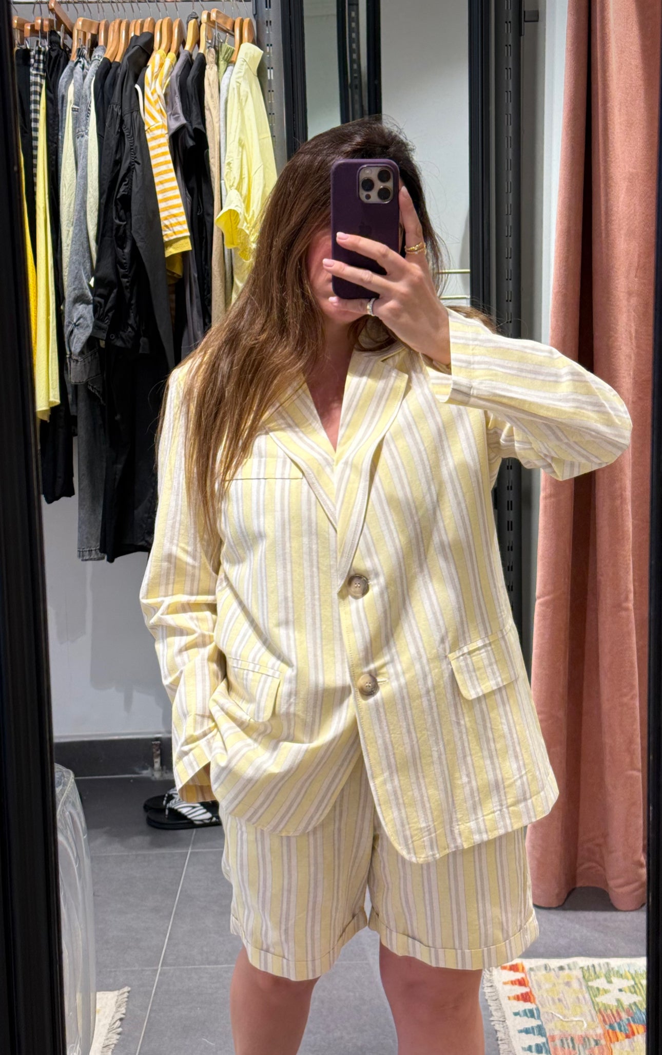 Short TRIO Jaune