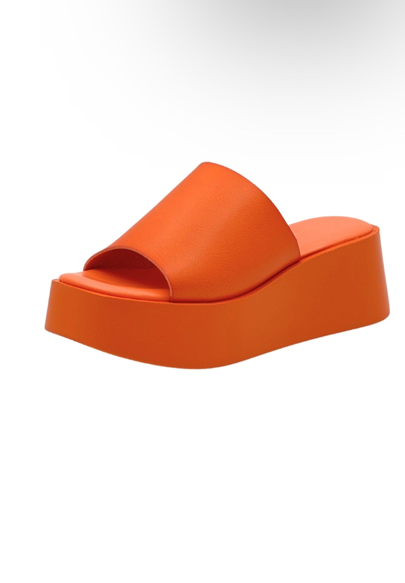 Chaussures PLATEFORME Orange