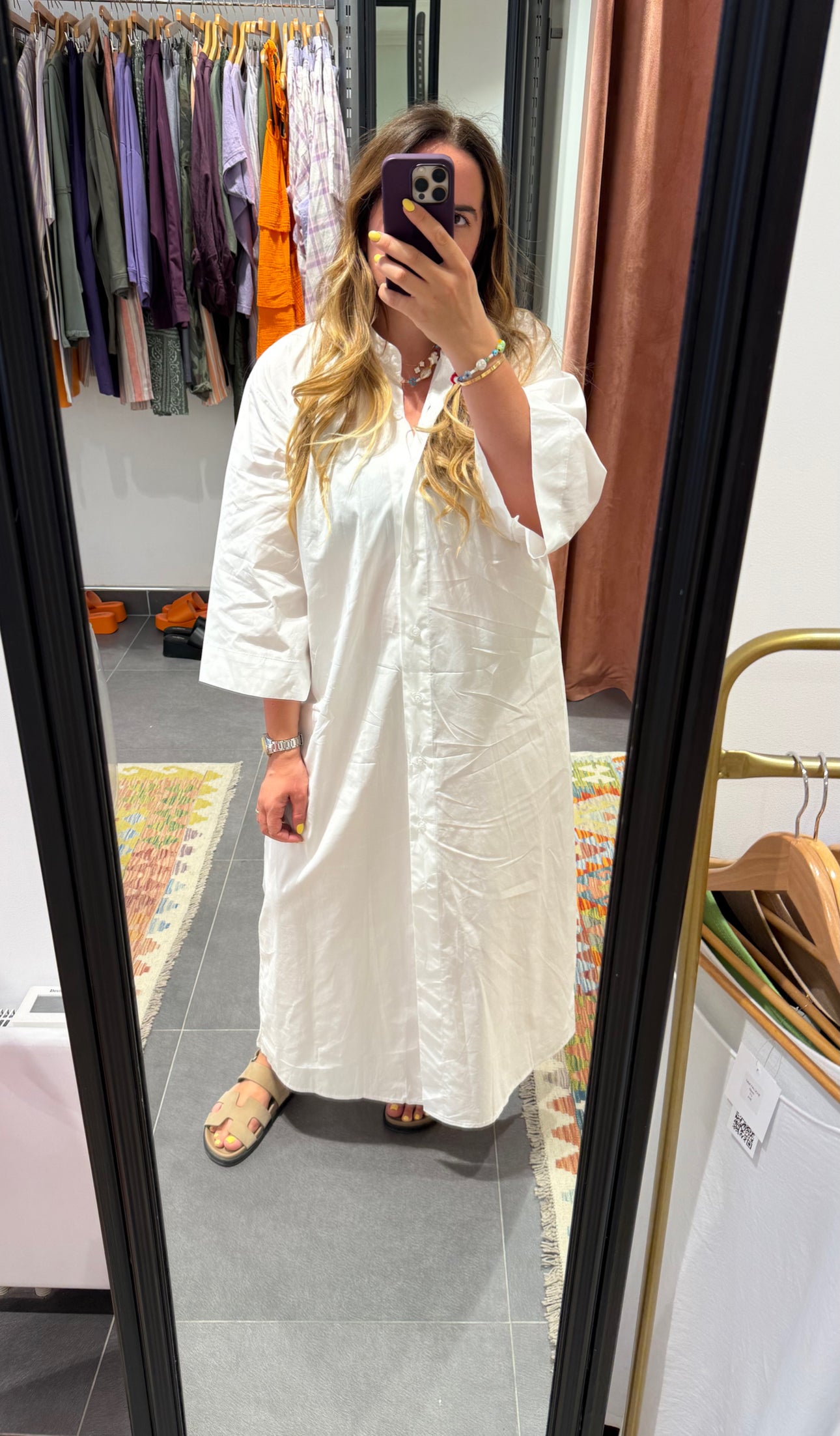 Robe AYA Blanc