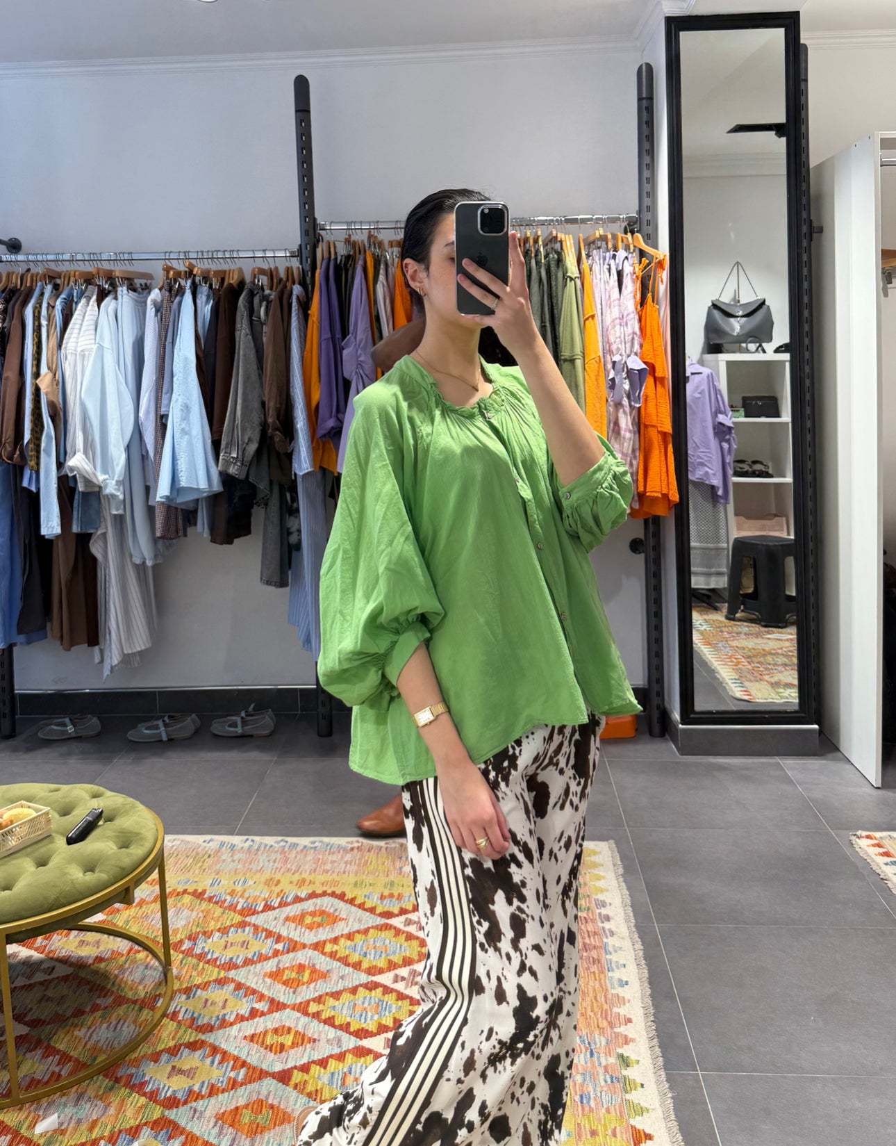 Blouse NICE Vert
