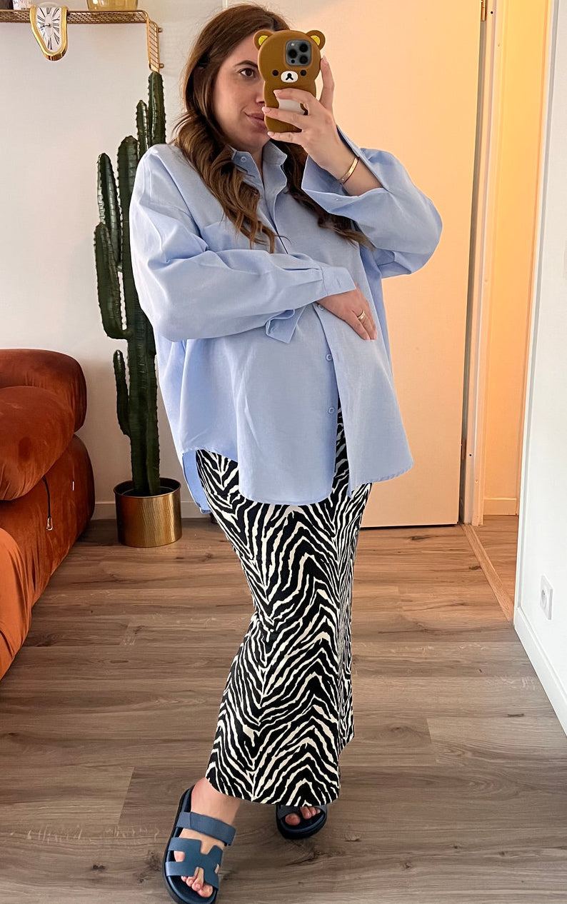 Chemise GUM Bleu