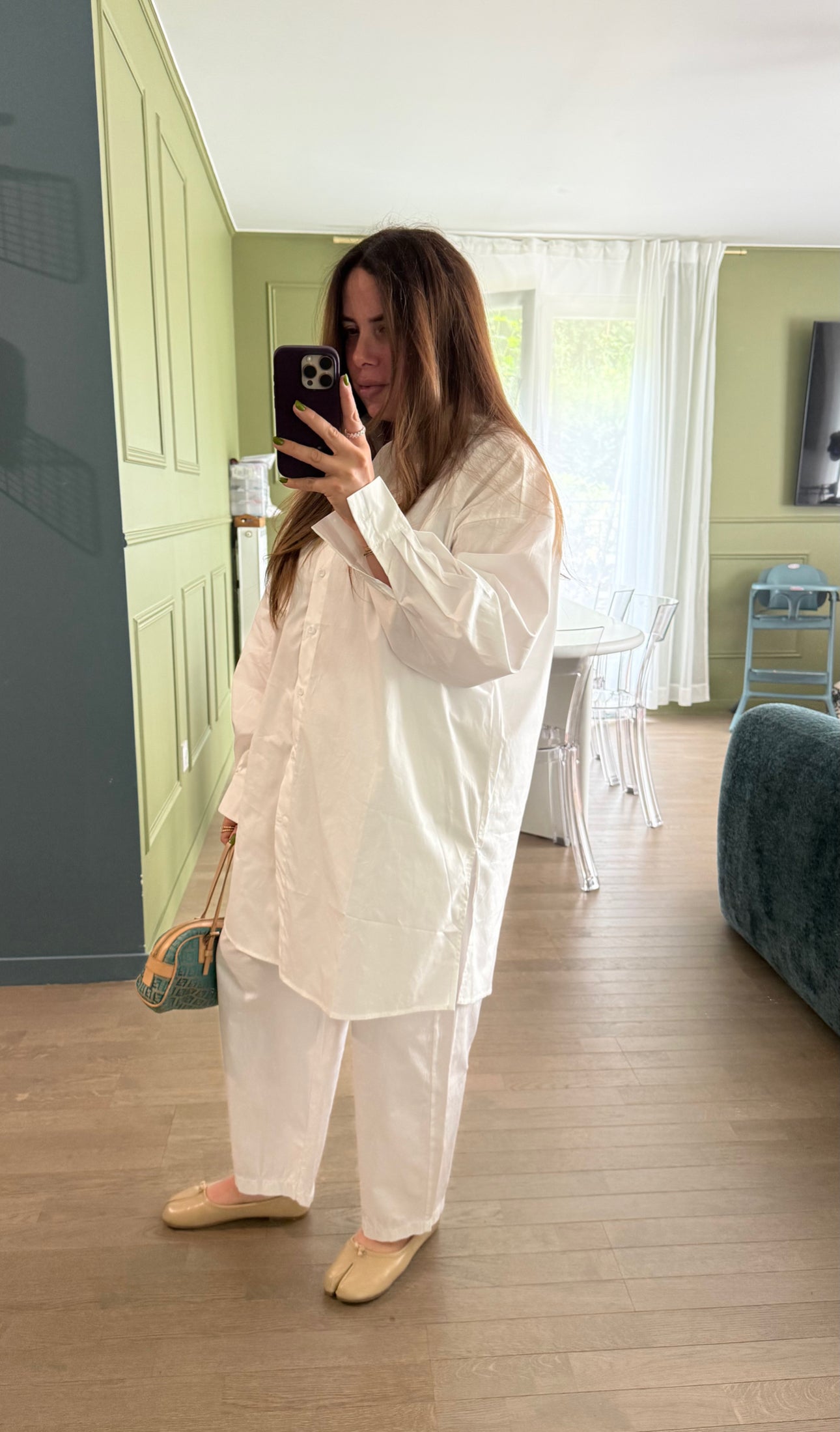 Pantalon JIP SUMMER Blanc