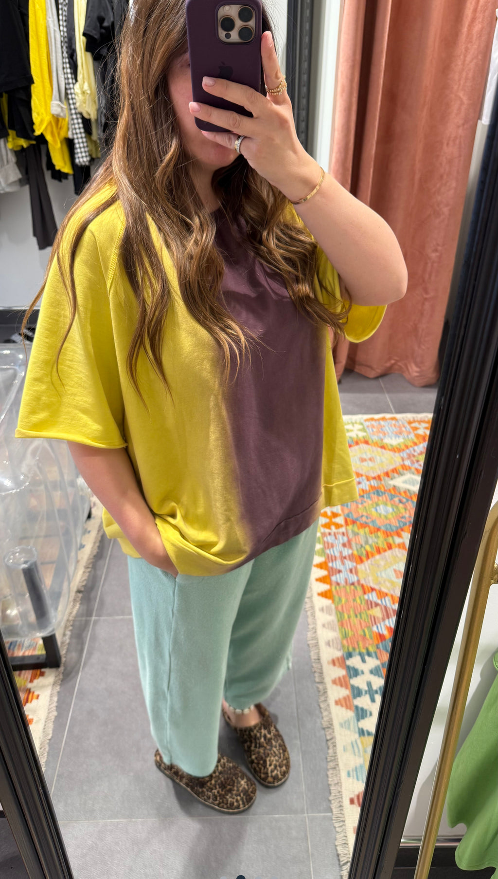 Tshirt MUSTARD Jaune