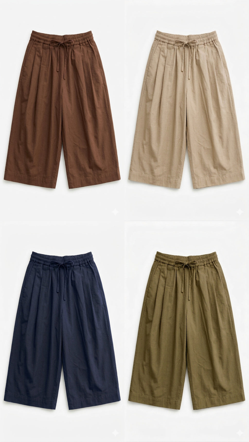 Bermudas à pinces