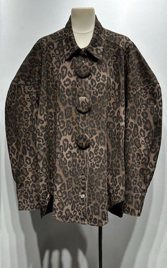 Veste JEAN Leopard