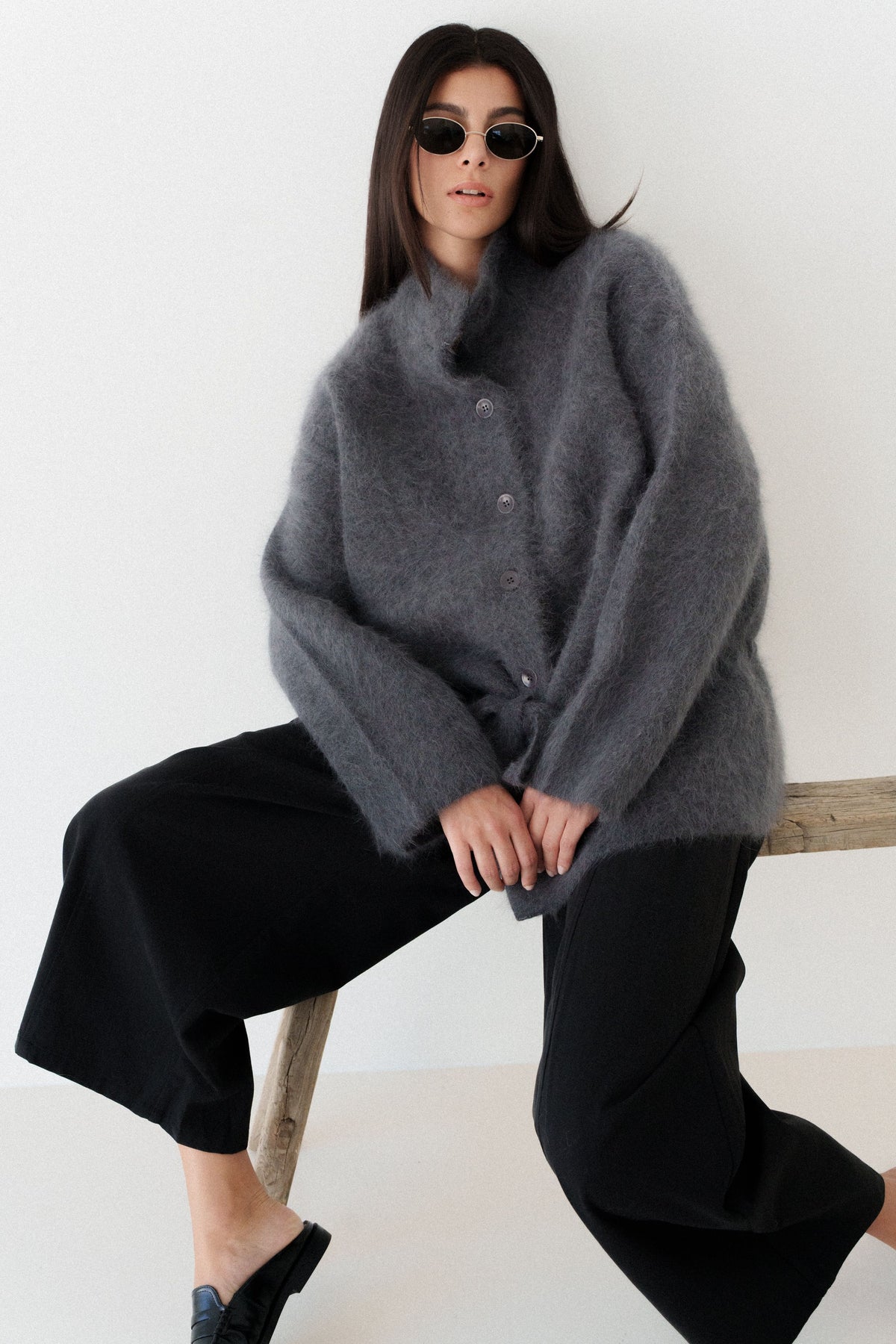 Gilet ANGORA Gris