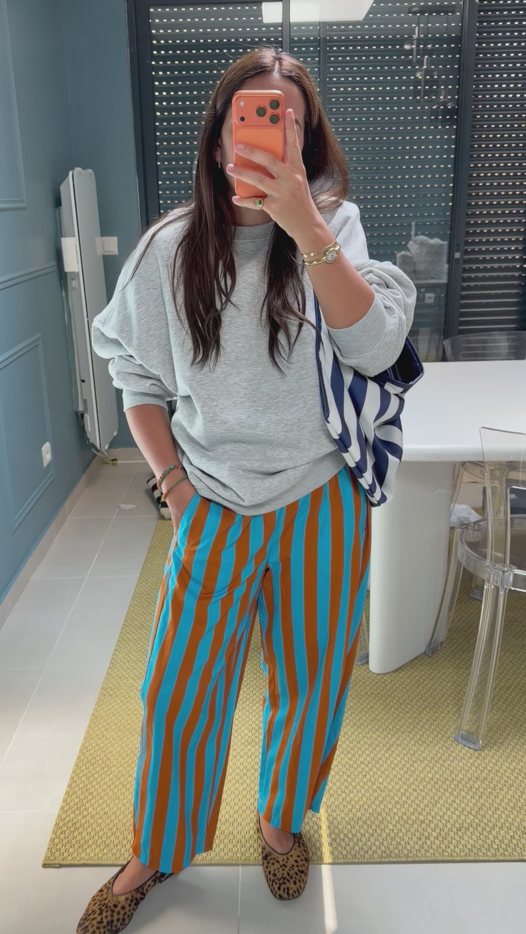 Pantalons JIP rayés