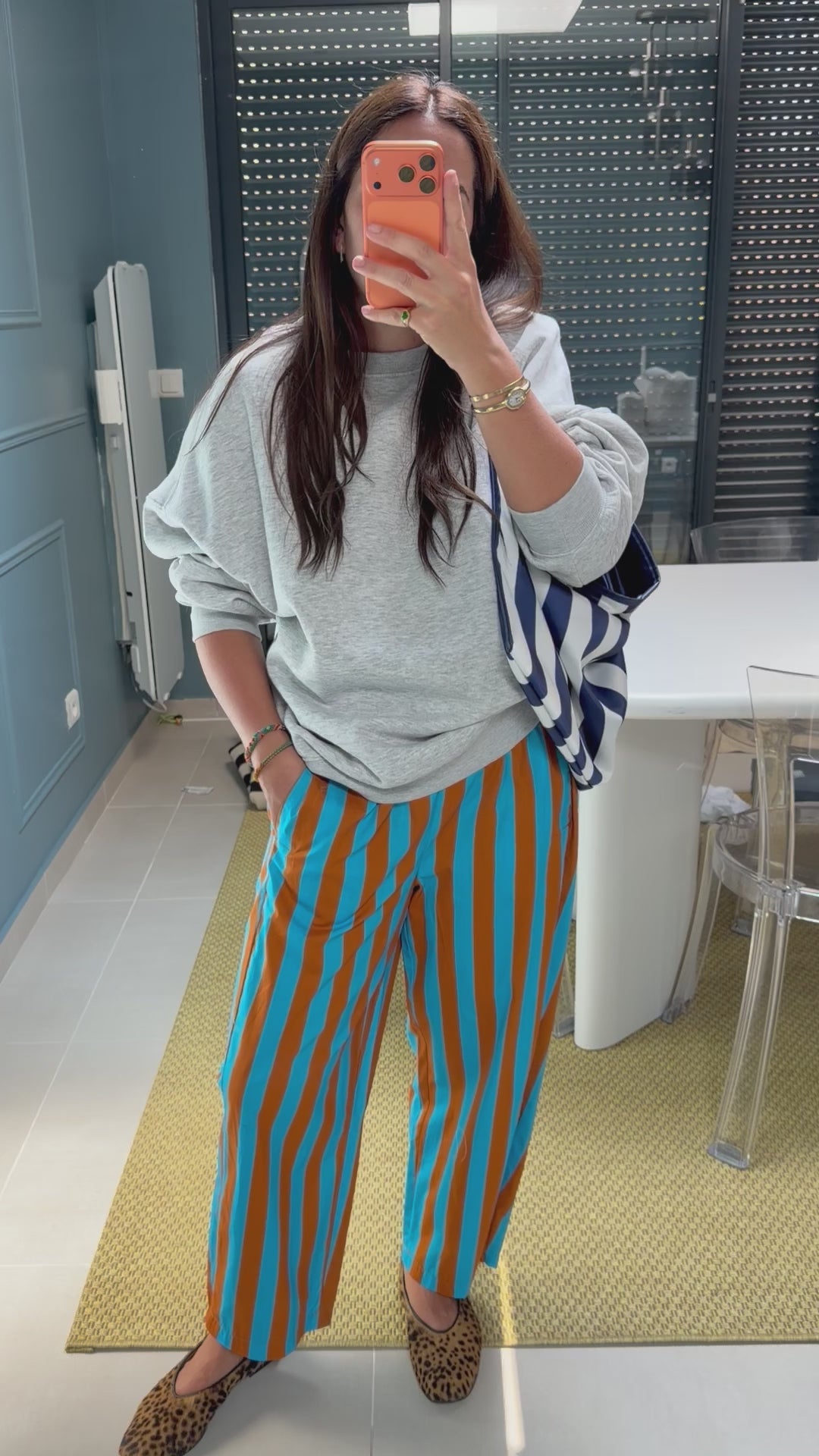 Pantalons JIP rayés