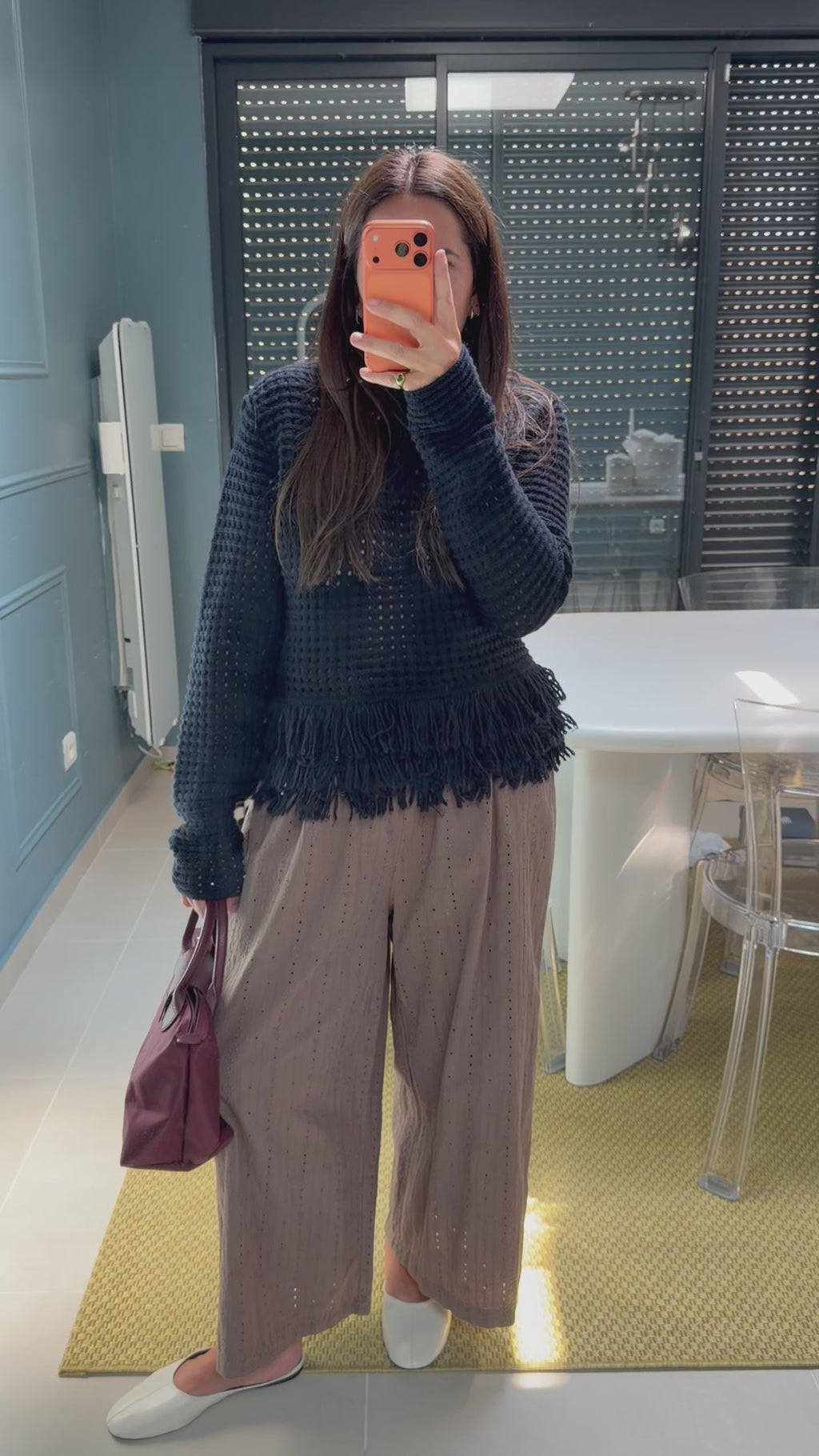 Pantalon BRODERIE