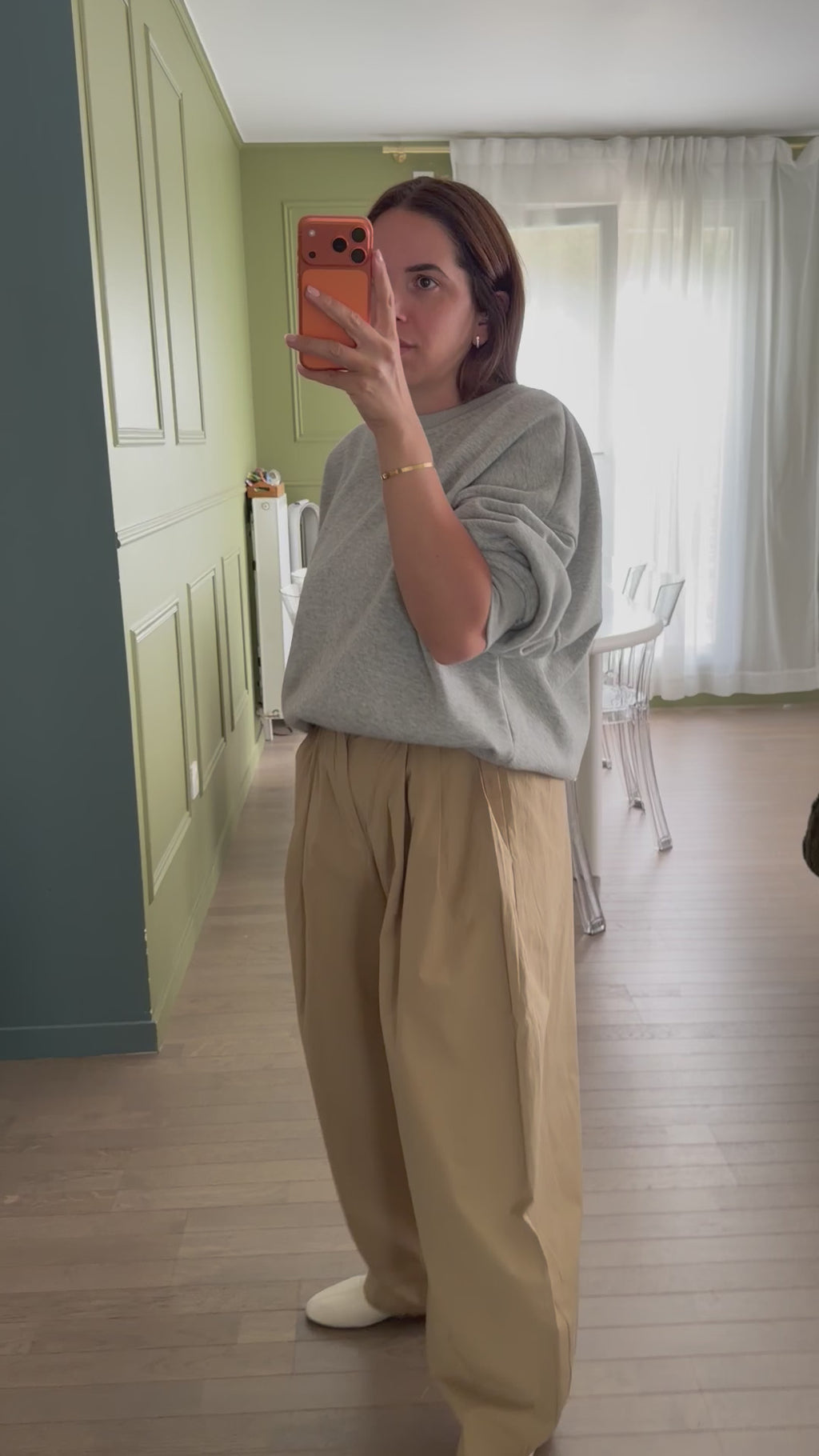 Pantalon à pinces barel