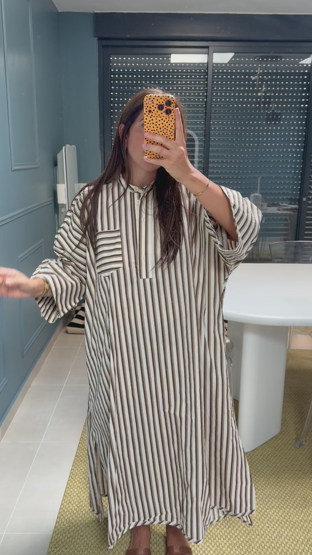 Robe Caftan BROWN