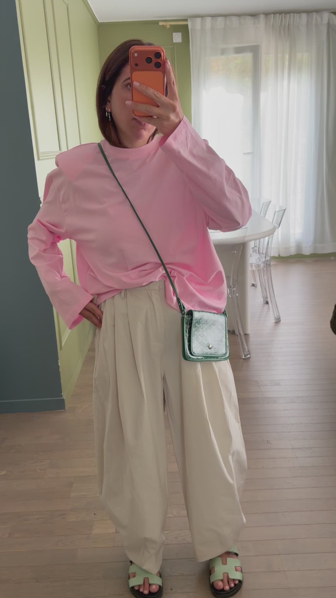Pantalon à pinces barel