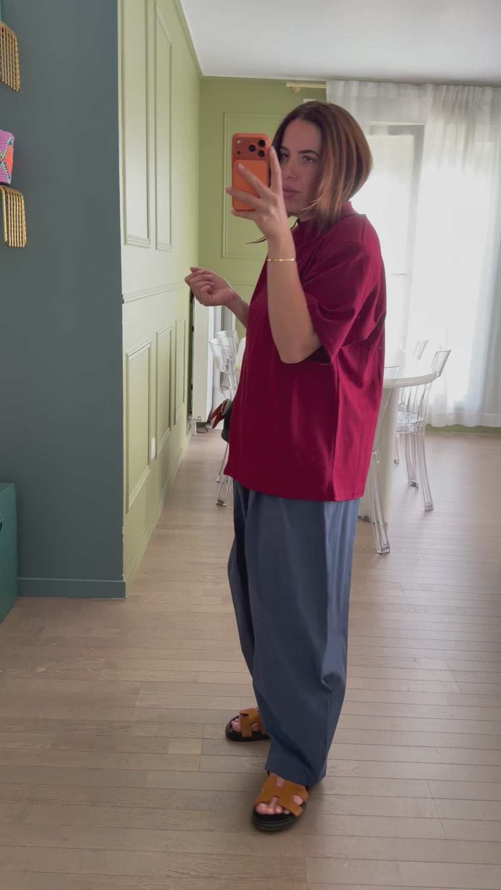Pantalon à pinces barel