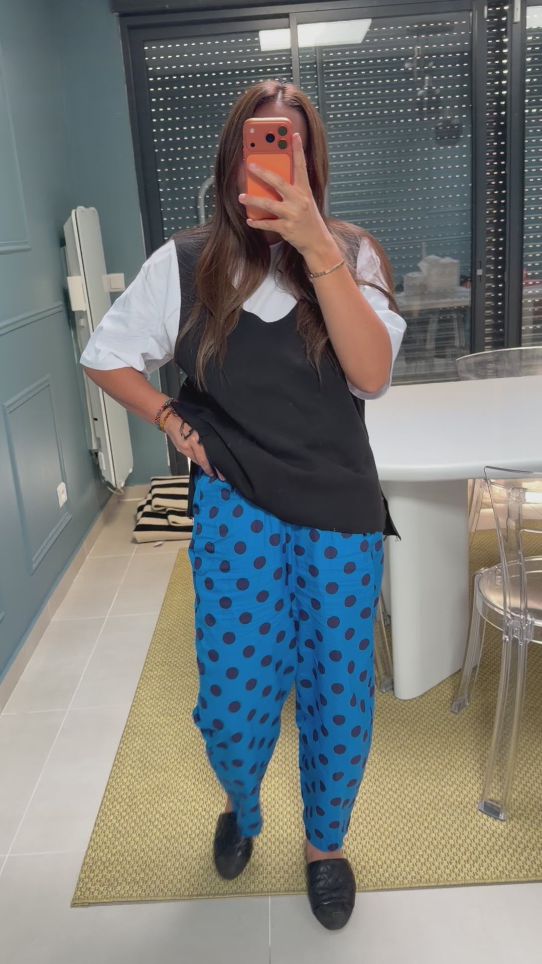 Pantalons JIP à pois